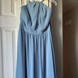 Sorella Vita blue maxi bridesmaid dress